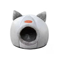 Maison "Cat-Face" – Le Nid Douillet en Forme de Chat Gris